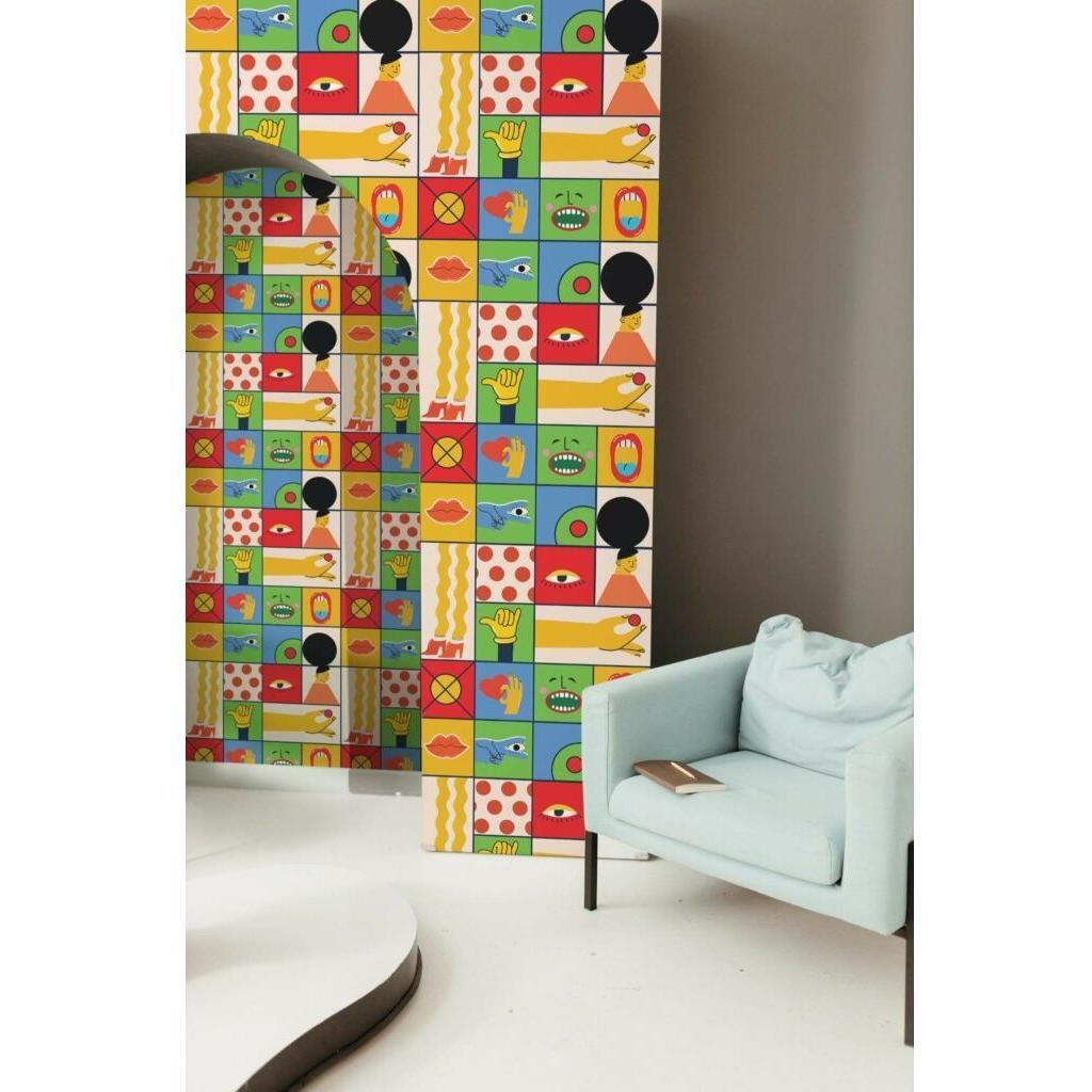 Colorful Funky Fun (itseliimautuva) - Kotikauppa