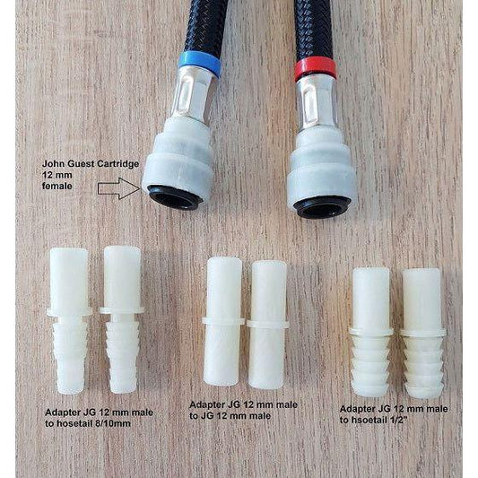 Comet vipusekoitushana + suihku Roma, kahva London, liitosletkut, sovitesarja - Kotikauppa