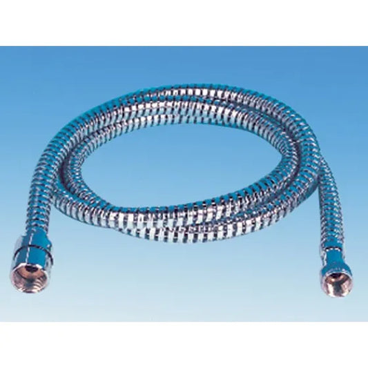 Comet suihkuletku 1,5m, 1/2" - 1/2", kromi | 0600304 | 4031656002649 | Kotikauppa | Comet