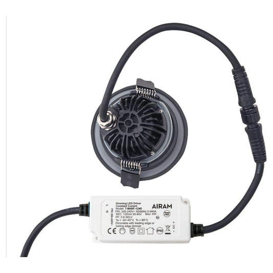 Alasvalo Airam Compact Outdoor IP65 830 valkoinen