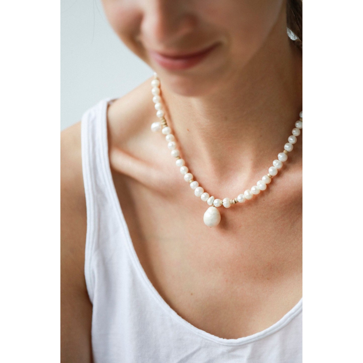 CUSTOM MADE PEARL NECKLACE