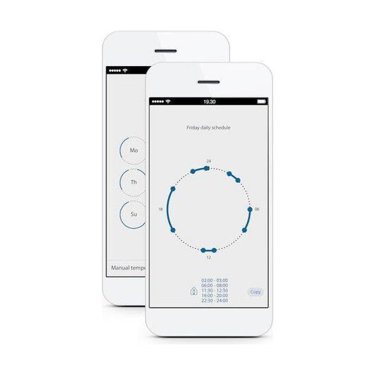 YHDISTELMÄTERMOSTAATTI DEVIREG SMART PURE WHITE