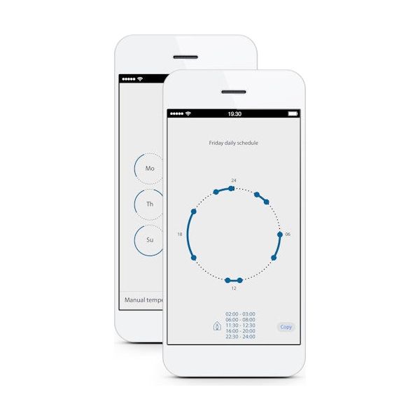 YHDISTELMÄTERMOSTAATTI DEVIREG SMART BLACK