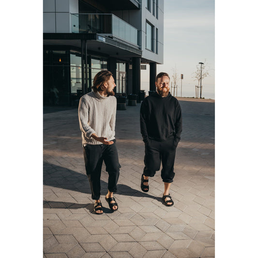 Lauri Leather Sandals - Black