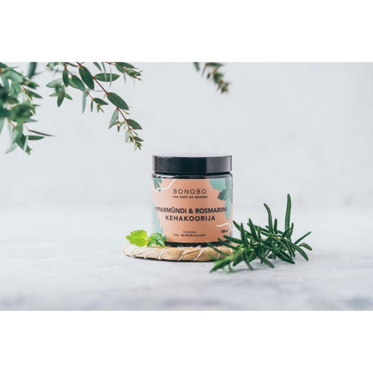 Body Scrub — Peppermint and Rosemary