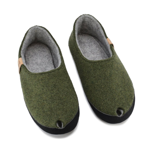 TOKU Budapest Slippers - Moss Green