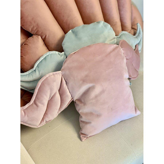 Decorative Cushion "Wings" - Dusty Pink - Kotikauppa