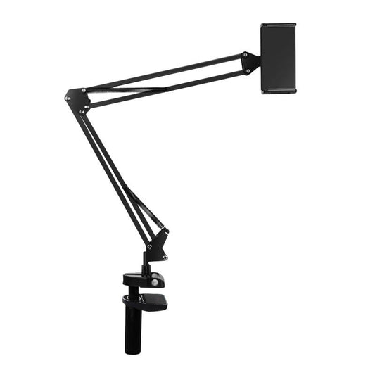 Desk stand Puluz with phone/tablet holder (black) - Kotikauppa