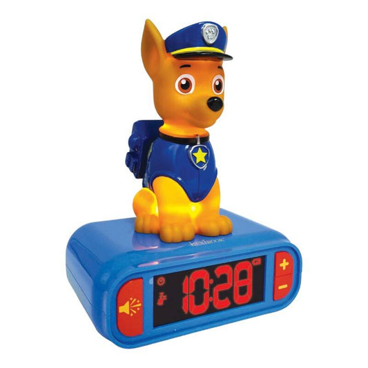 Digital alarm clock with a Chase 3D nightlight Lexibook - Kotikauppa