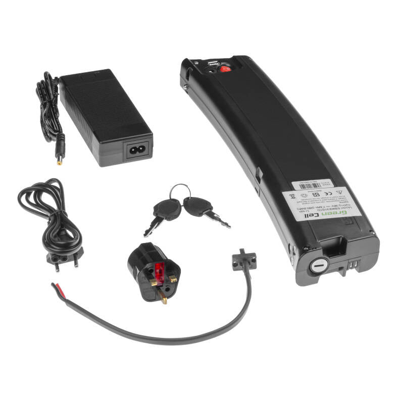 E-Bike Battery, Green Cell, EBIKE31STD, 7.8Ah (281 Wh), E-Bike 36V - Kotikauppa
