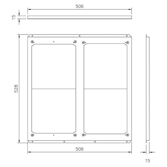 KESKUKSEN LISÄTARVIKE ASENNUSALUSTA EHSV140.21PS