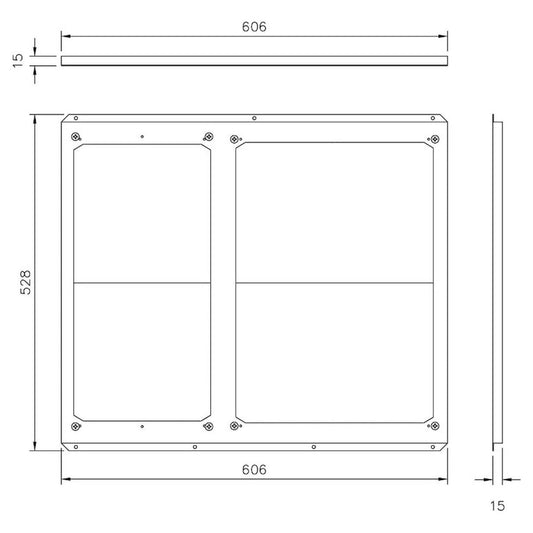 KESKUKSEN LISÄTARVIKE ASENNUSALUSTA EHSV140.24PS