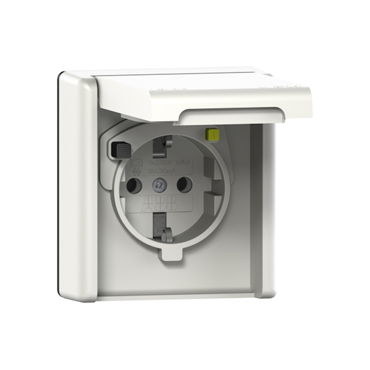 Vikavirtapistorasia ABB Kosti - 1-os, 30mA, IP44, uppo