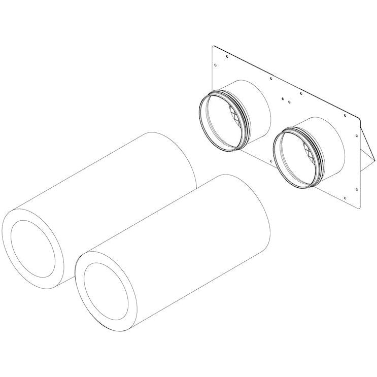 LÄPIVIENTISARJA PAX EOS LÄPIVIENTISRJ HALK 100 MM