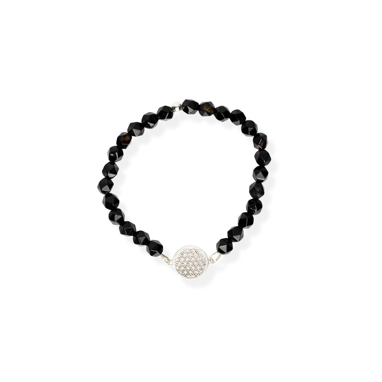 Flower Of Life Bracelet S – Onyx