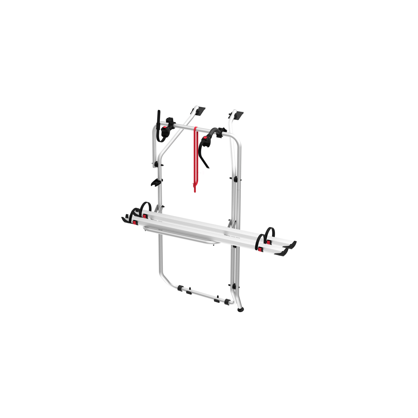 Fiamma Carry-Bike VW T5 D / T6 D -pyöräteline kahdelle pyörälle (hopea) | 02096-79- | Kotikauppa