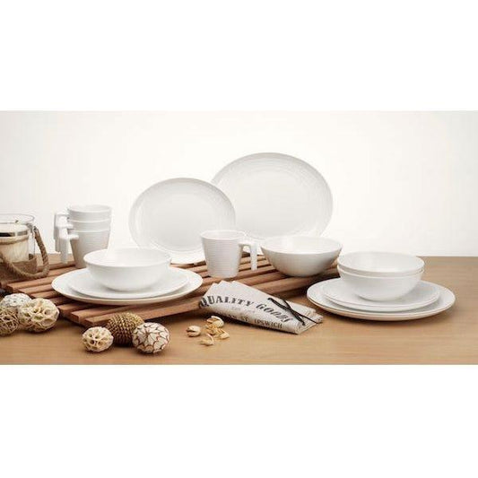 Flamefield melamiiniastiasto Seramika Vanilla, 16 osaa - Kotikauppa