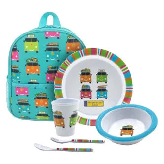 Flamefield lastenastiasto Camper Smiles, 6 osaa | CSJ006 | 5023412870066 | Kotikauppa | Flamefield