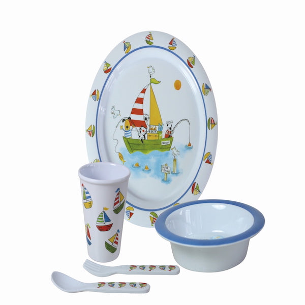 Flamefield lastenastiasto Freddie & Friends, 5 osaa | FR005 | 5023412550050 | Kotikauppa | Flamefield