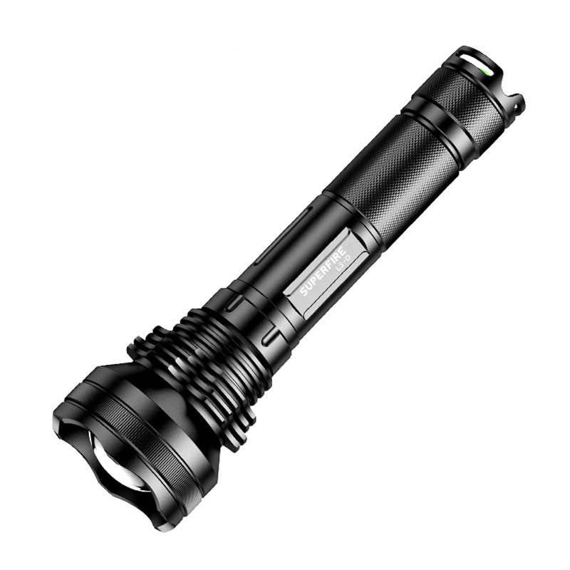 Flashlight Superfire L3-D, 2700lm, USB - Kotikauppa