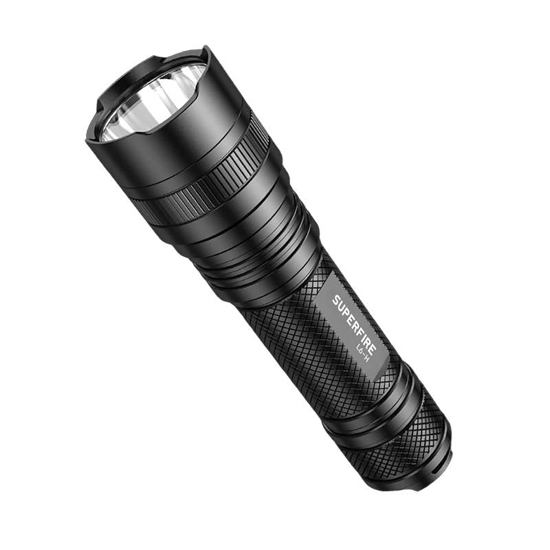 Flashlight Superfire L6-H, 750lm, USB-C - Kotikauppa