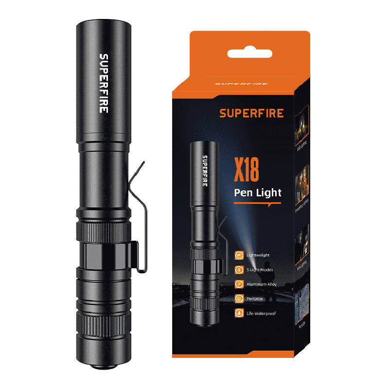 Flashlight Superfire X18 - Kotikauppa