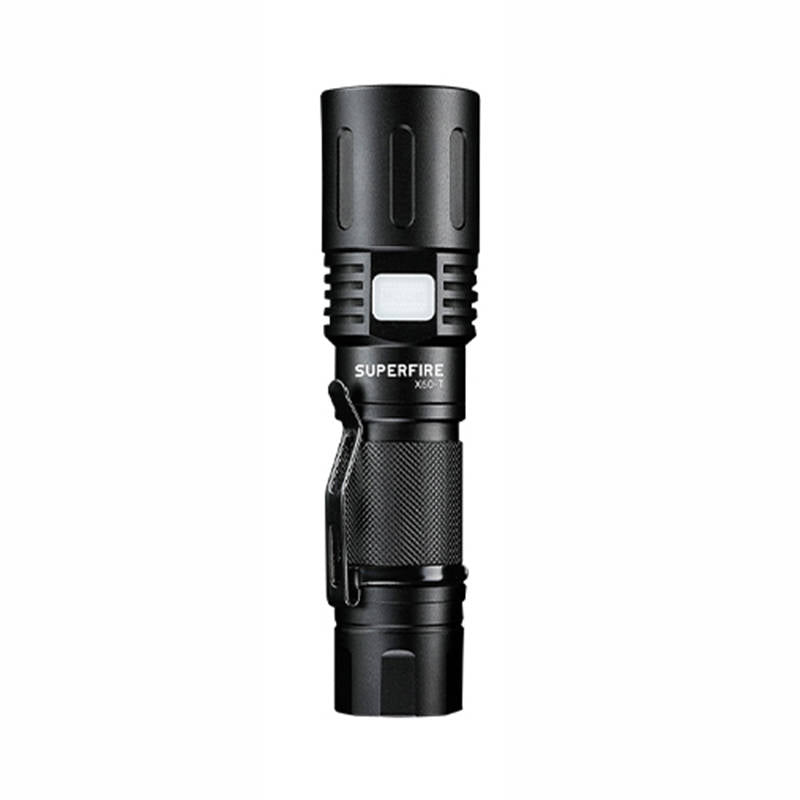 Flashlight Superfire X60-T, 1500lm, USB - Kotikauppa