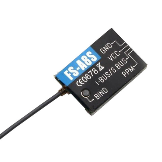 FlySky FS-A8S receiver, 8 channels AFHDS 2A - Kotikauppa