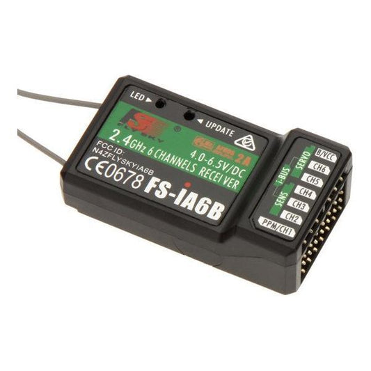 FlySky Receiver FS-iA6B, 6 channels AFHDS 2A - Kotikauppa