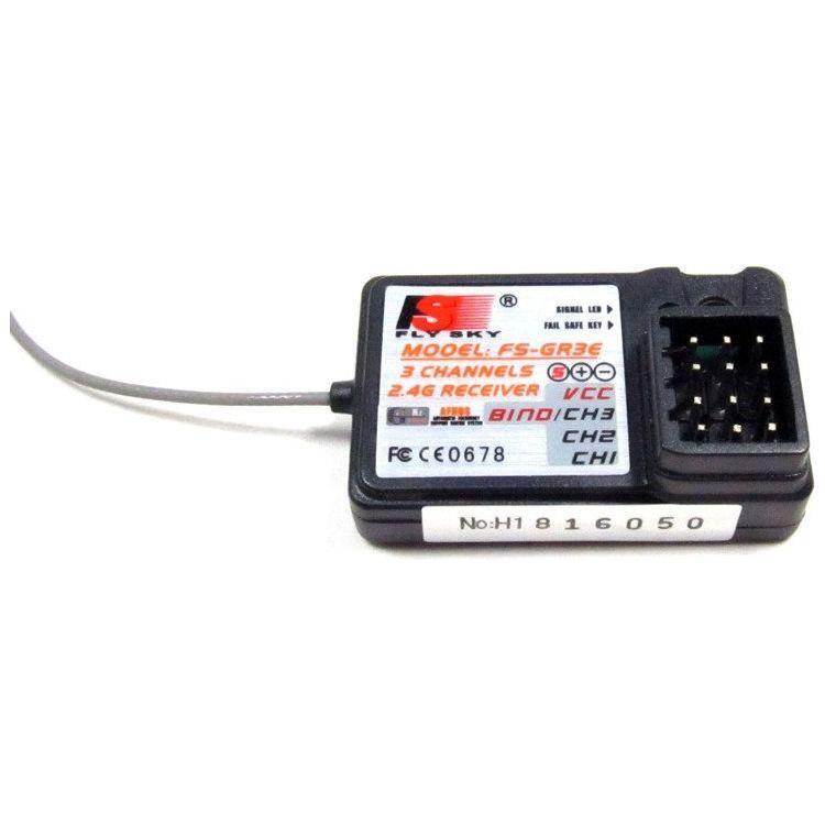 FlySky Transmitter FS-GT3B-000 + Receiver FS-GR3 Set, 3 channels AFHDS - Kotikauppa