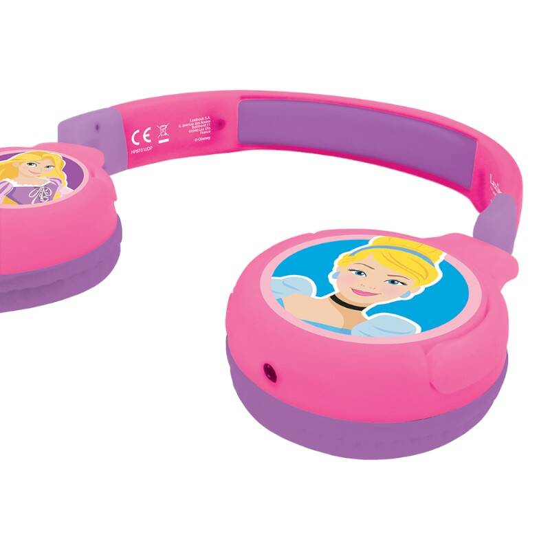 Foldable headphones 2in1 Disney Princess Lexibook - Kotikauppa