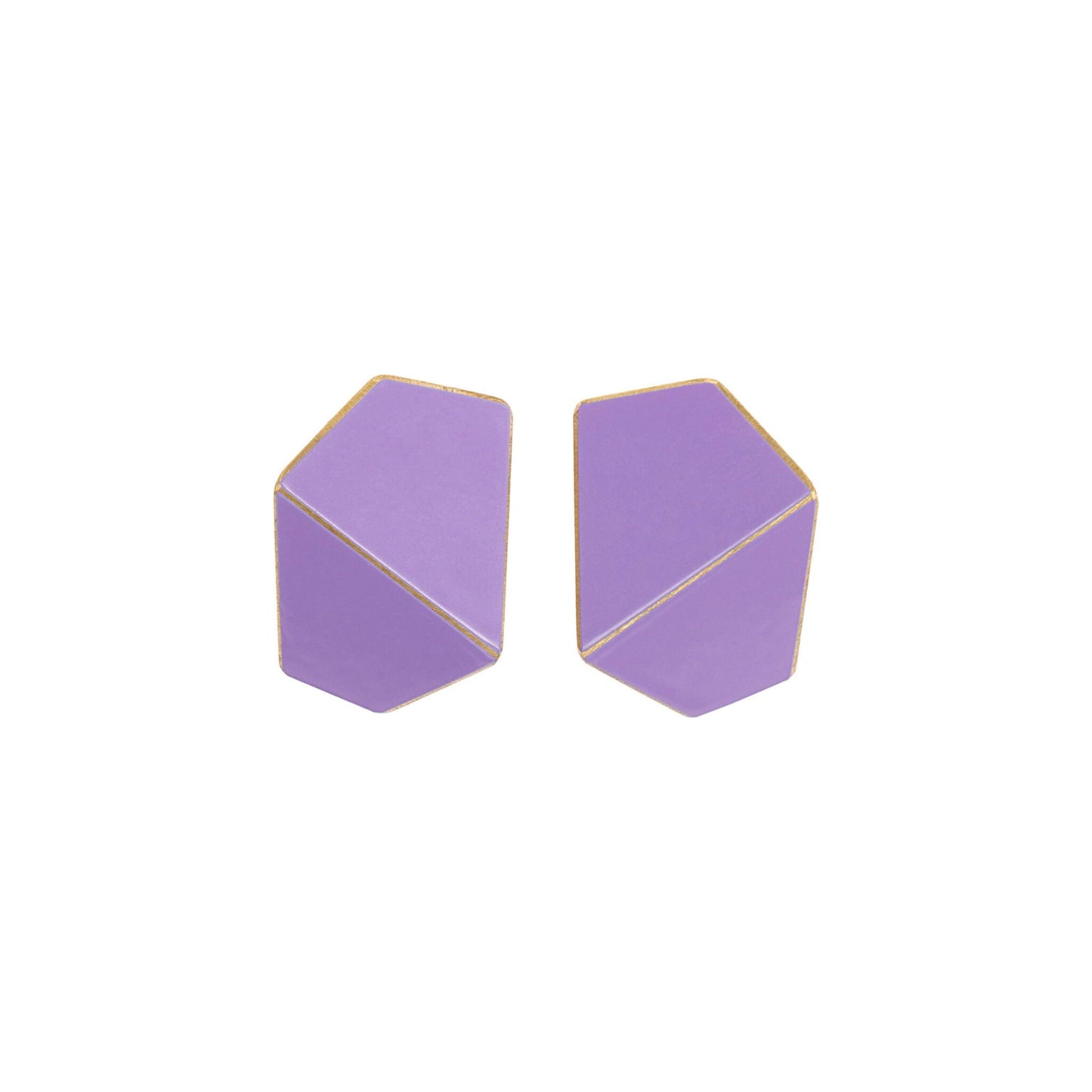 Folded Wide Earrings