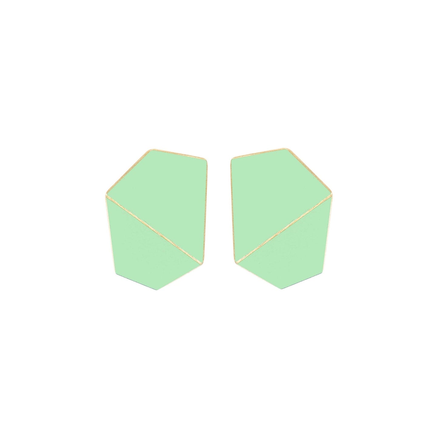 Folded Wide Earrings