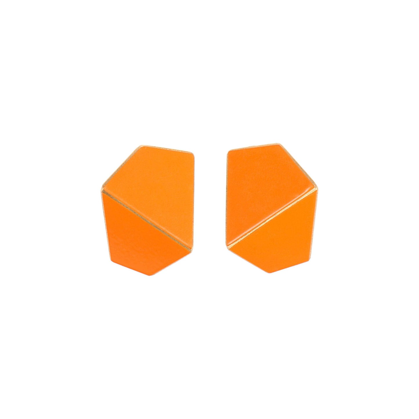 Folded Wide Earrings