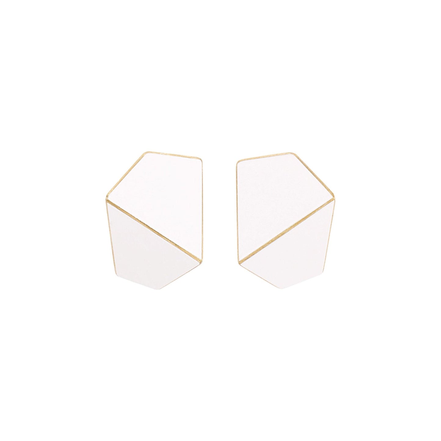 Folded Wide Earrings