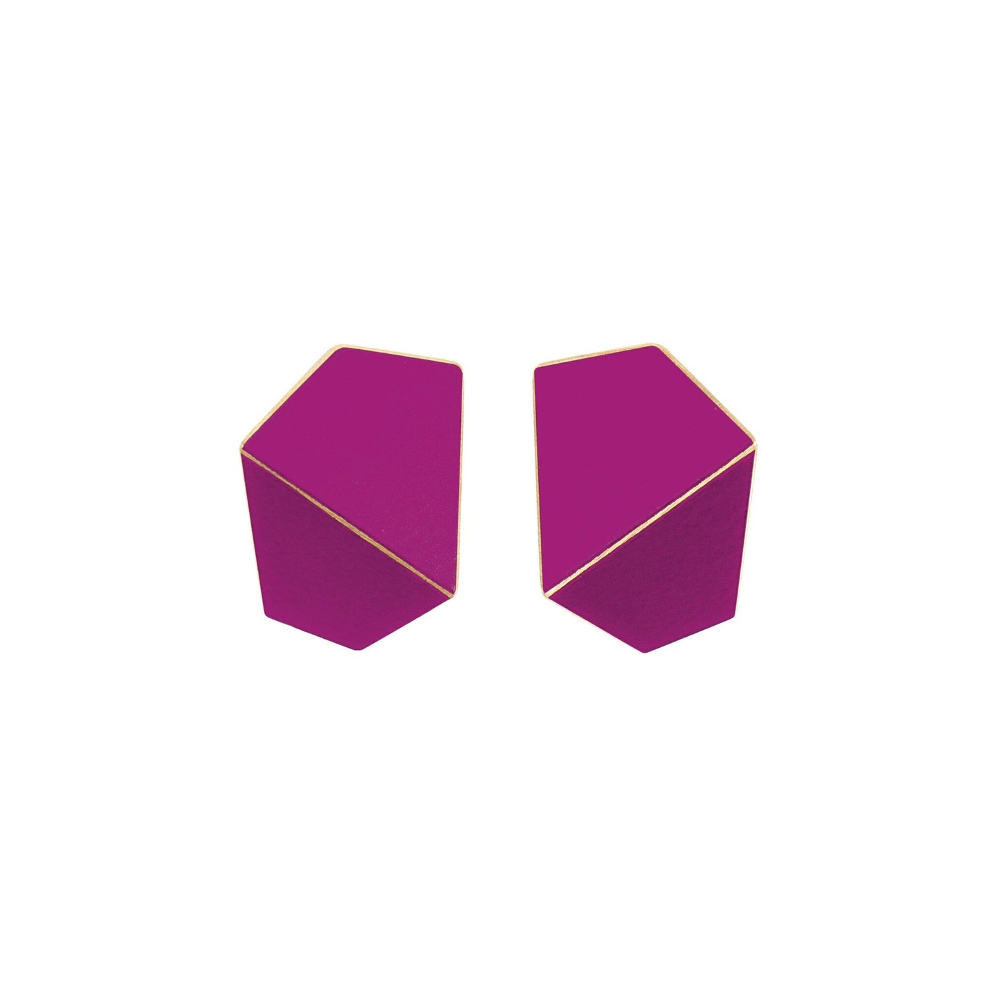 Folded Wide Earrings