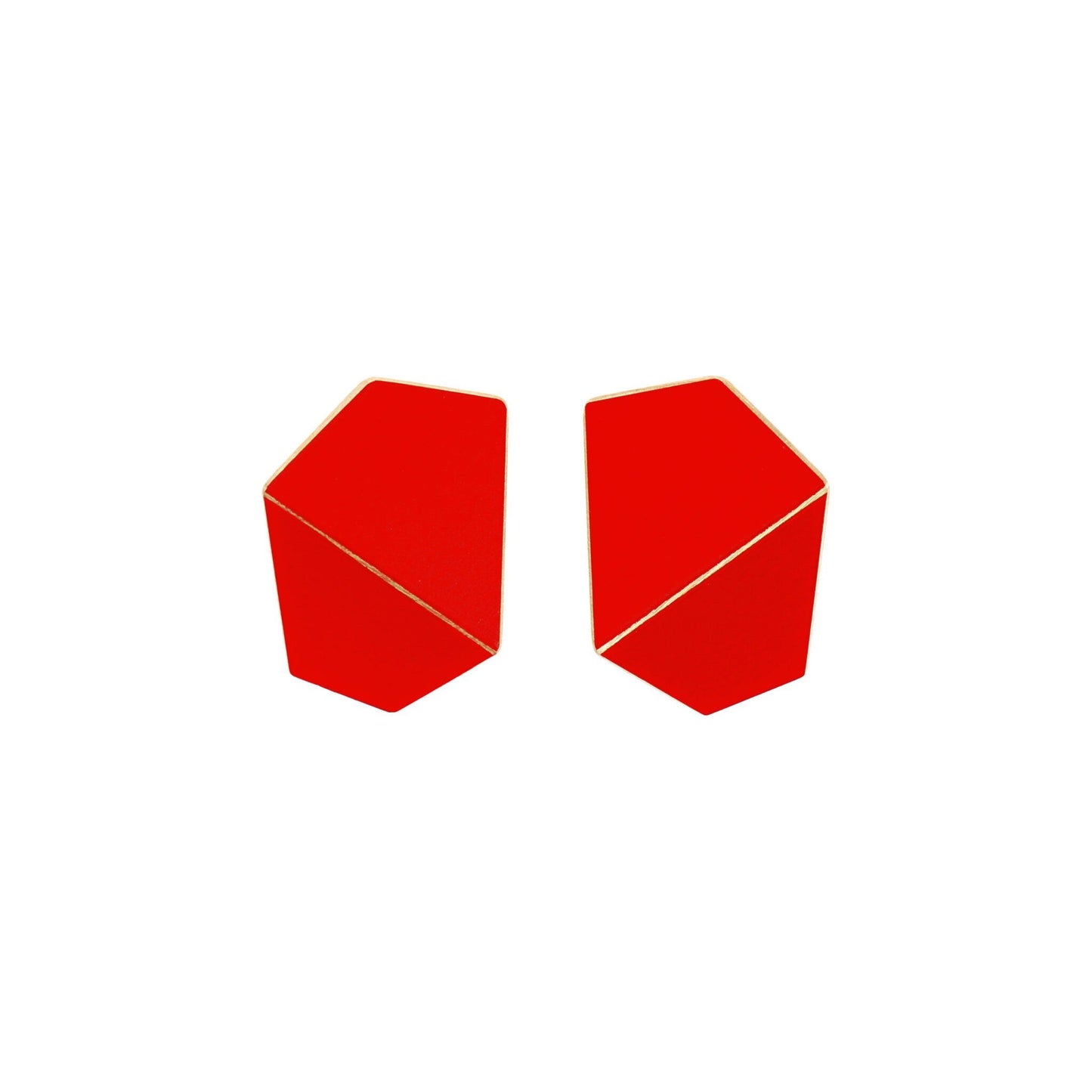 Folded Wide Earrings