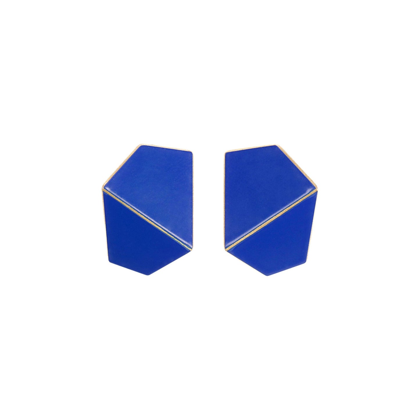 Folded Wide Earrings