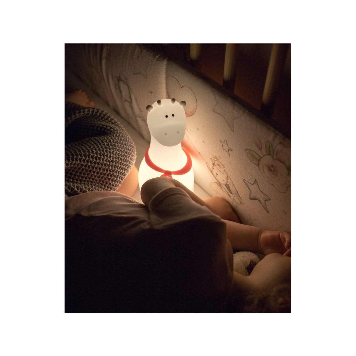 Giraffe Silicone Lamp - White - Kotikauppa