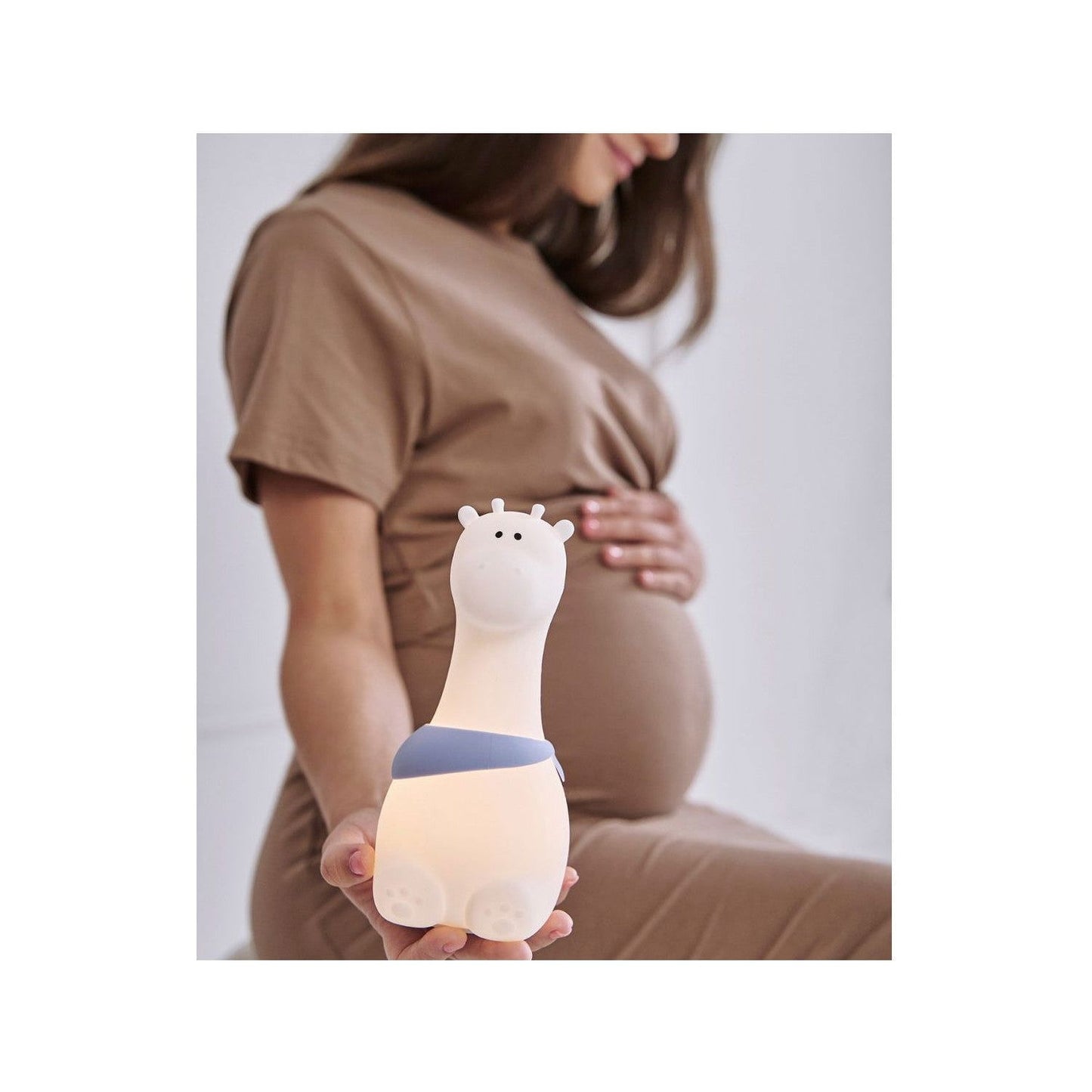 Giraffe Silicone Lamp - White - Kotikauppa