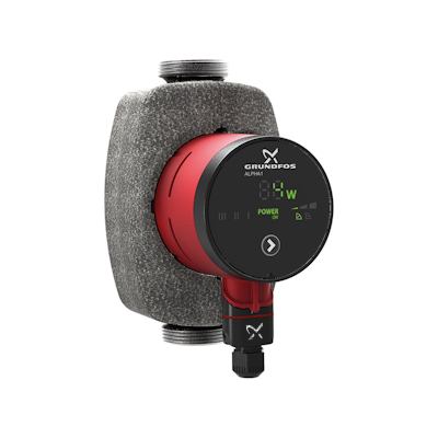 KÄYTTÖVESIPUMPPU GRUNDFOS ALPHA1 25-60 N 180 1X230V 4615333 | 4615333 | 5712608550331 | GRUNDFOS