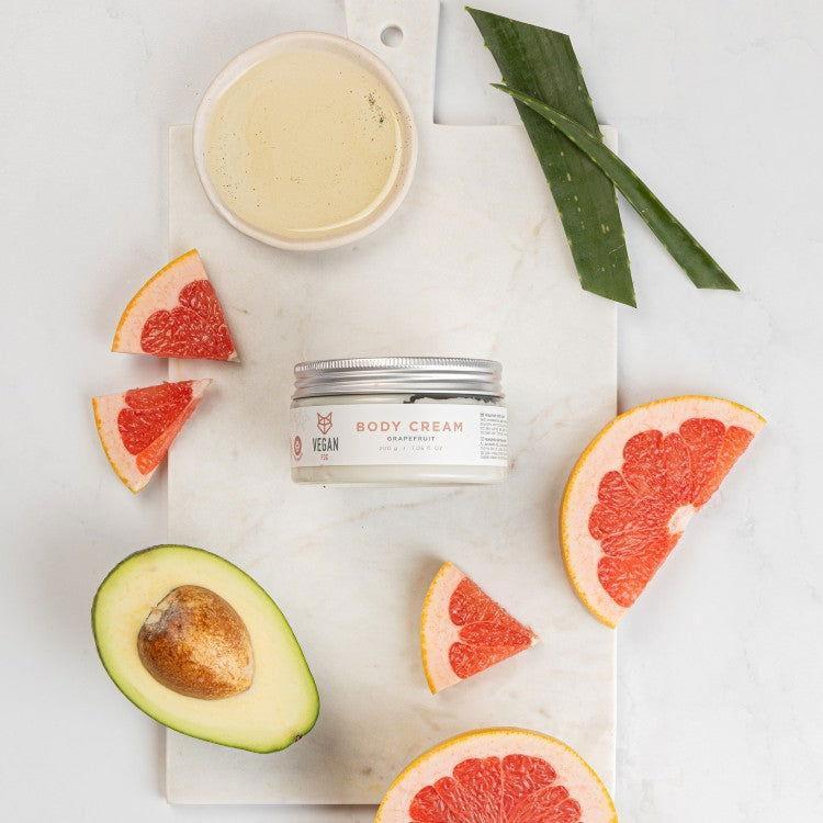 Grapefruit Body Cream, 200 g - Kotikauppa
