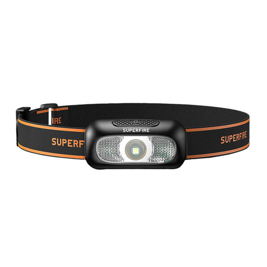 Headlight Superfire HL05-D, 110lm, USB - Kotikauppa