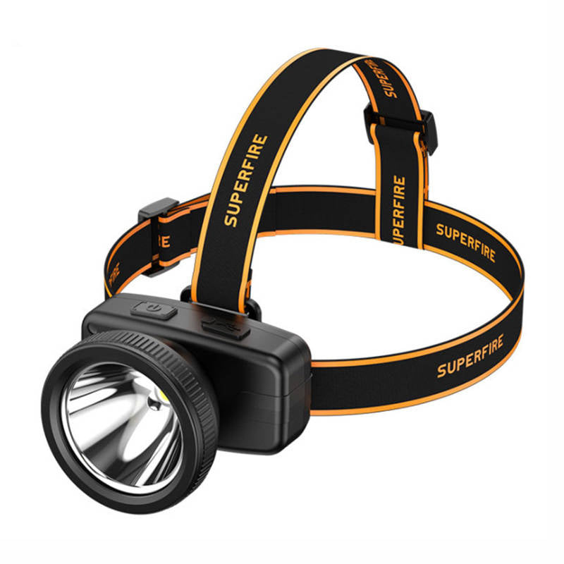 Headlight Superfire HL55, 150lm, USB-C - Kotikauppa