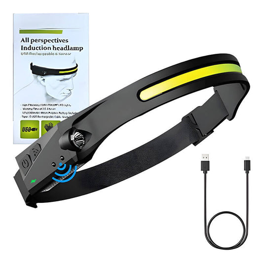 Headlight Superfire HL65, 120lm, USB-C - Kotikauppa