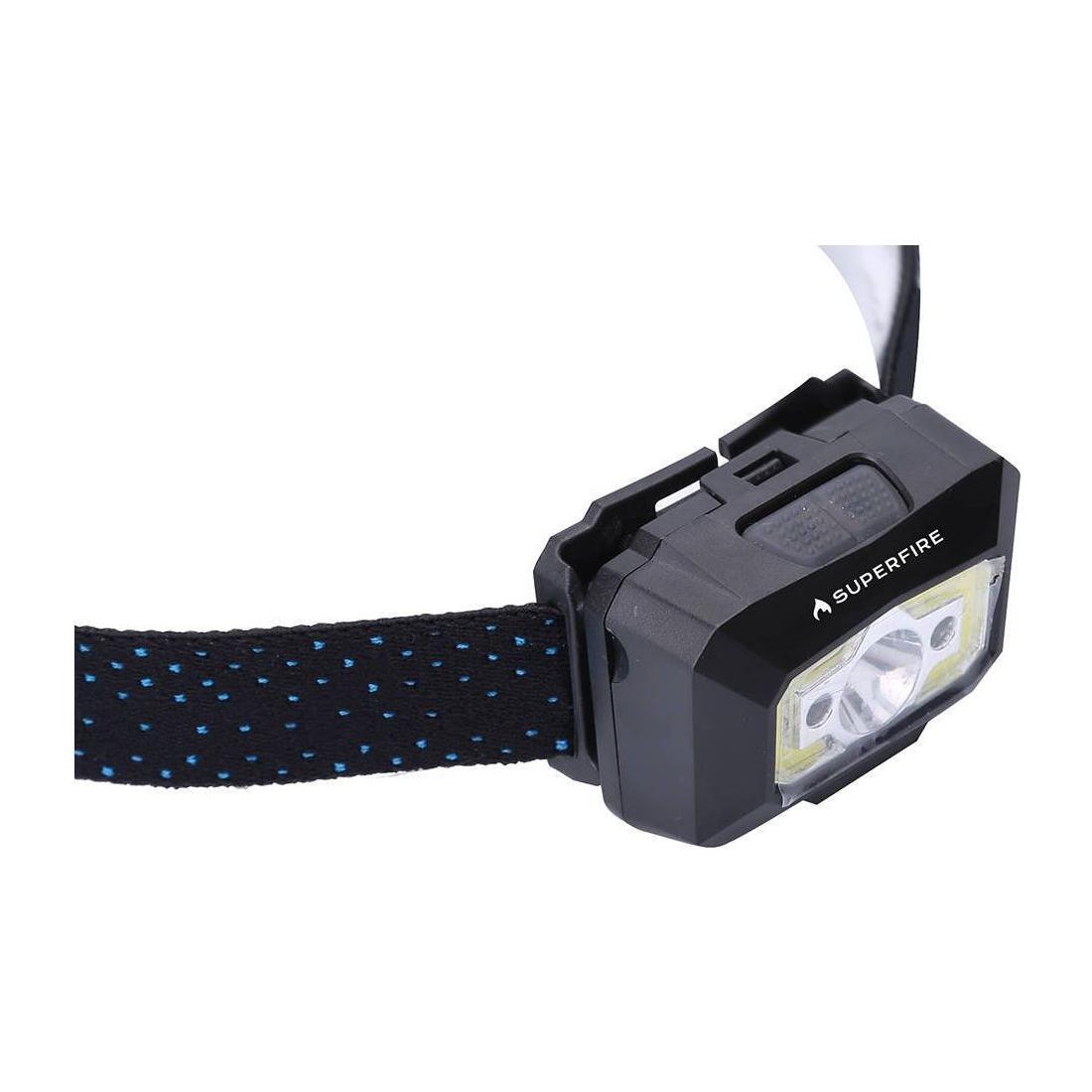 Headlight with non-contact switch Superfire X30, 340lm, USB - Kotikauppa