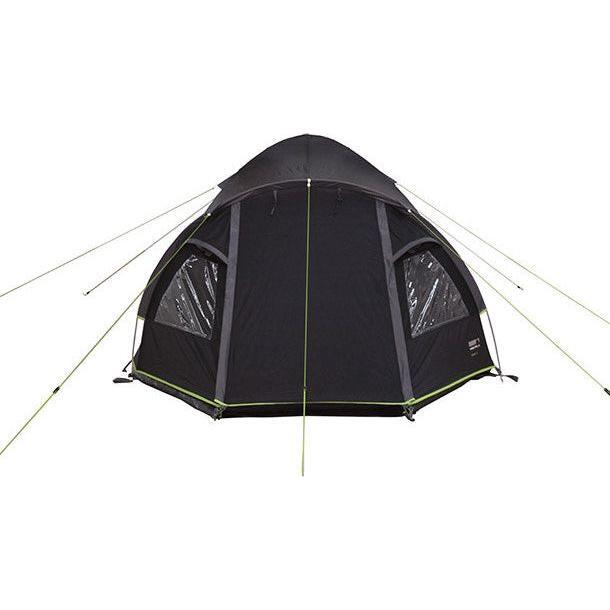 High Peak Talos kupoliteltta 3hlö (330cm*180cm*120cm) musta - Kotikauppa
