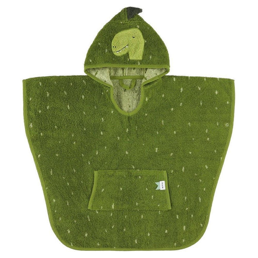 Hooded Bathing Poncho for Kids - Mr. Dino - Kotikauppa