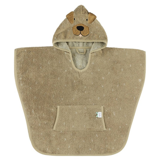 Hooded Bathing Poncho for Kids - Mr. Dog - Kotikauppa