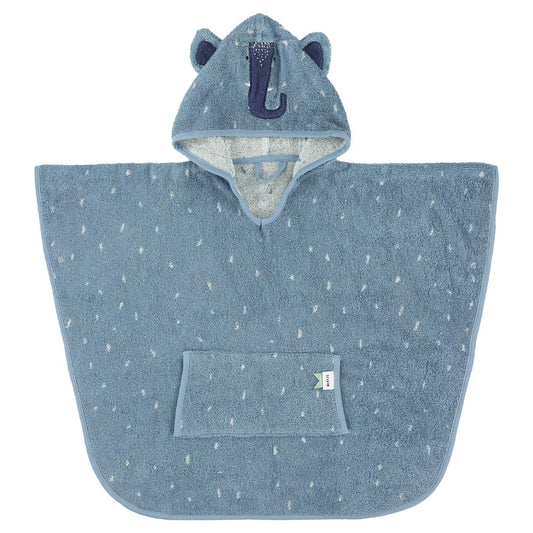 Hooded Bathing Poncho for Kids - Mrs. Elephant - Kotikauppa